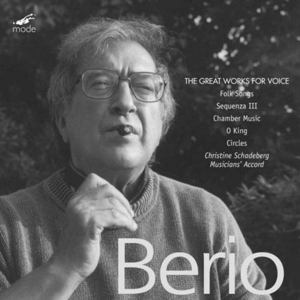 Christine Schadeberg - Great Works for Voice 1  CD